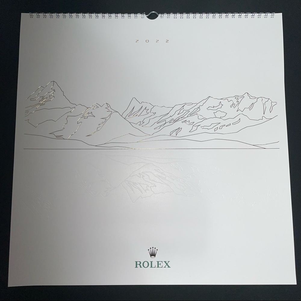 BNWT - Rolex 2022 Calendar